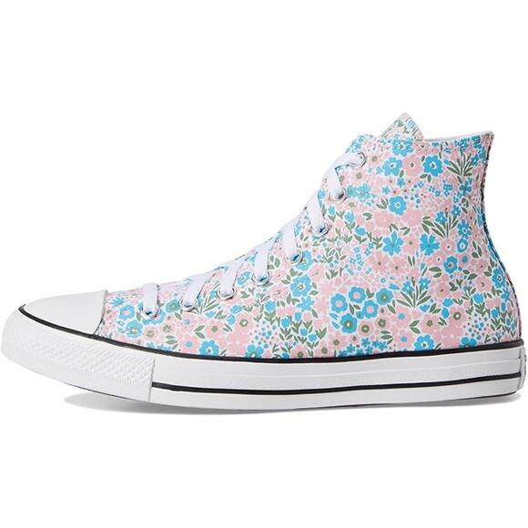 NWT Converse Uni Chuck Taylor All Star HighTop Sneaker,White/Gnarly Blue-M3/W5 - Picture 3 of 7